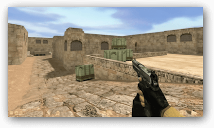 Геймплей CS 1.6 — тактический бой