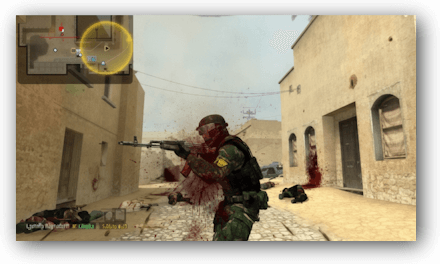 Геймплей Counter-Strike: Source — тактический бой