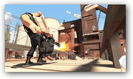 Геймплей Team Fortress 2 — командный бой
